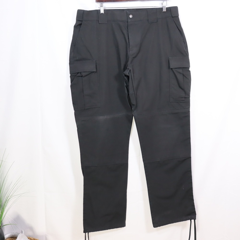5.11 Tactical Series Womens 20 Long Black Cargo Pants Gorpcore Workwear